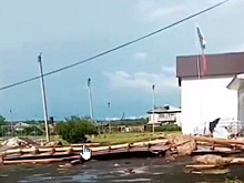 Ураган снес крышу школы, на ремонт которой потратили 6 миллионов