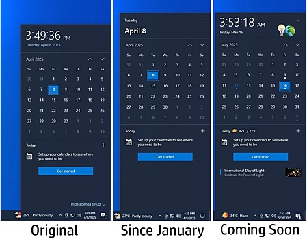 Microsoft вернет секунды на часы в Windows 10