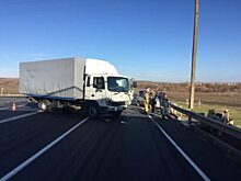 Под Мценском грузовик выехал на встречку и протаранил «Гранту»