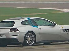 Компания Ferrari вывела на тесты загадочный Ferrari GTC4Lusso