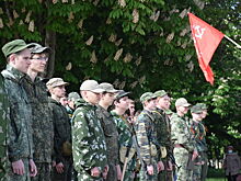 Школьники отправились на военно-полевые сборы (фото)