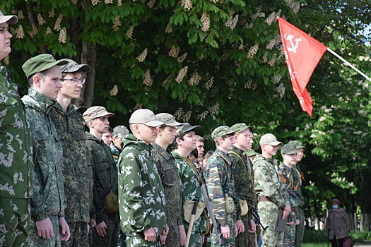 Школьники отправились на военно-полевые сборы (фото)