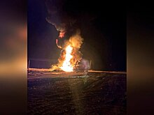 Два человека погибли при возгорании на нефтепроводе в Оренбургской области