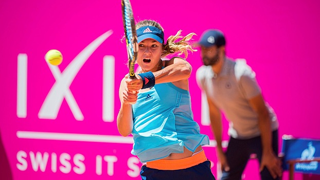 Российская теннисистка Калинская не смогла выйти в четвертьфинал турнира в Гштаде