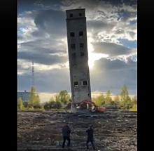 Советский элеватор «Башня смерти» снесли в Арзамасе