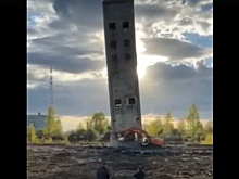 Советский элеватор «Башня смерти» снесли в Арзамасе