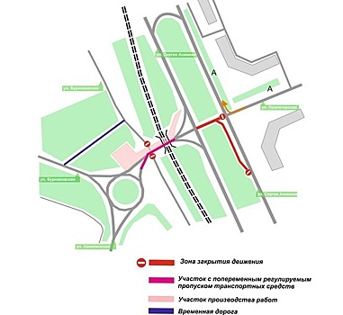 Часть улицы Пролетарской временно закроют для транспорта на период реконструкции теплосети