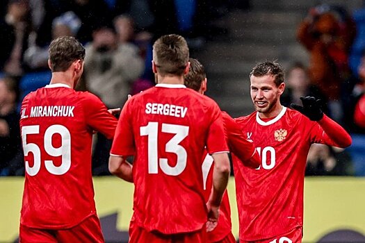 Сборная России разгромила в Москве команду Боливии в товарищеском матче