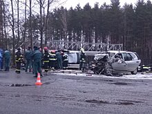 ГАИ о смертельной аварии под Мозырем: от удара BMW подбросило в воздух