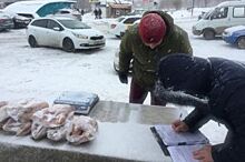 В Оренбурге процветают стихийные рынки