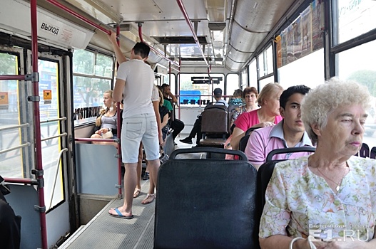 Переполненные автобусы и трамваи Екатеринбурга вычислят с помощью датчиков подсчета пассажиров