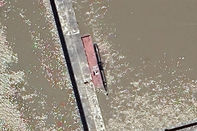 Неизвестная подводная лодка замечена в Мьянме