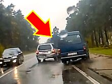Два упертых "учителя" встретились на одной дороге