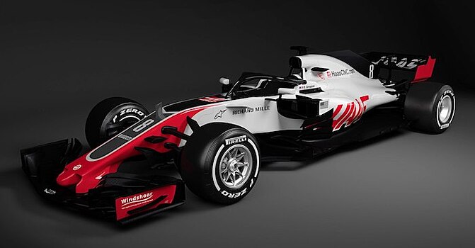 Команда Формулы 1 Haas показала новый болид VF-18 Ferrari