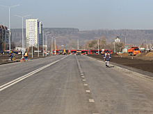 Движение по новому участку Комсомольского проспекта в Кемерове скоро откроется