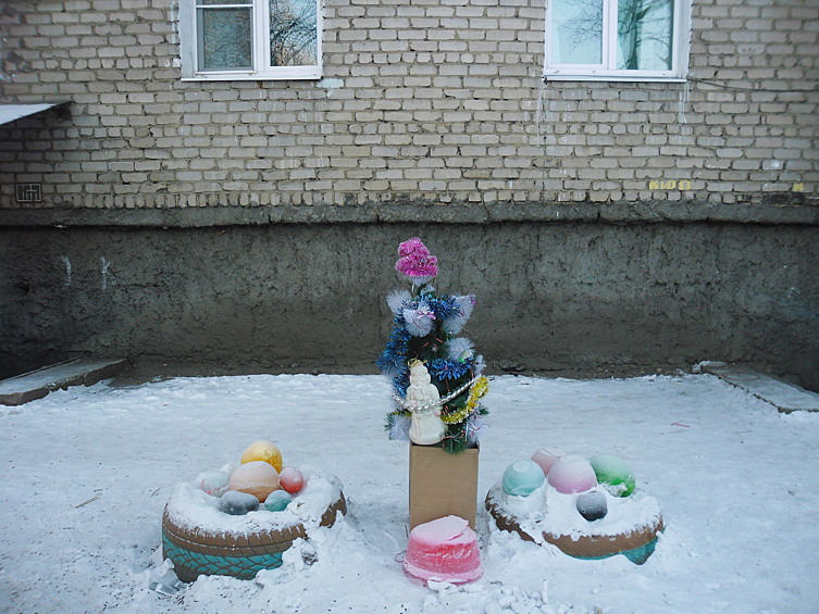 Новогодняя композиция.