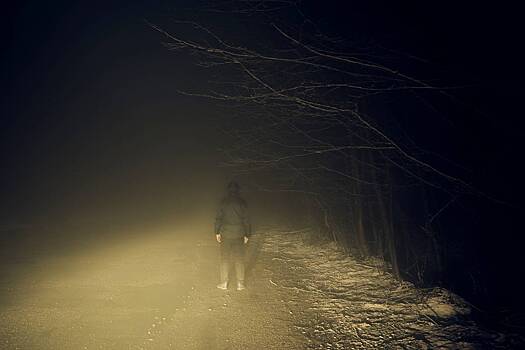 Водитель попал в аварию из-за привидения