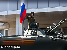 БМП из Кургана проехали по площадям четырех городов
