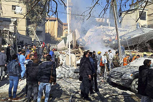 Сирия отразила воздушную атаку Израиля на Дамаск