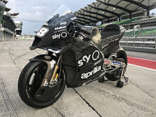 Фото: Дебют революционного байка Aprilia на тестах в Малайзии