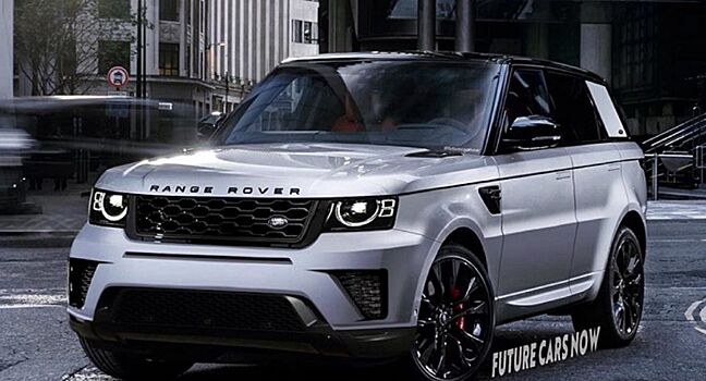Представлен внешний вид будущего Range Rover Sport