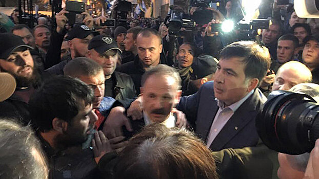 Саакашвили спас нардепа от линчевания