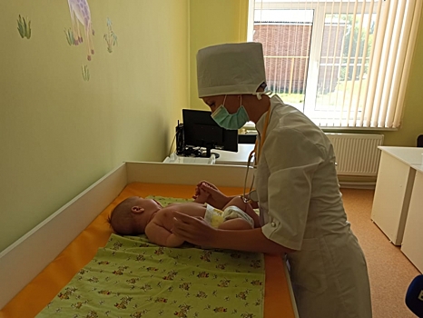 Отремонтированная детская поликлиника открылась в Кумылженском районе