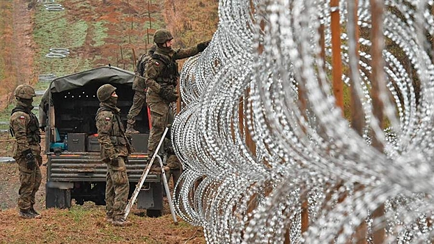 Появились сообщения о минах на границе Литвы и Белоруссии