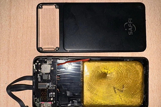 Иностранец хотел незаконно вывезти из РФ золото на миллионы в пауэрбанке