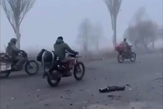 Появилось видео массового ввода войск России в Красноармейск