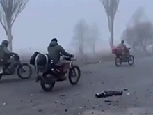 Появилось видео массового ввода войск России в Красноармейск