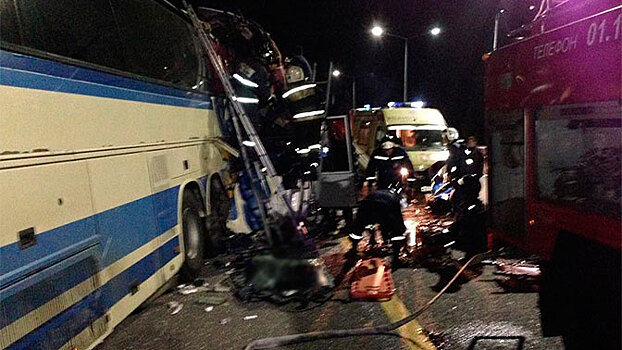 Два автобуса столкнулись под Воронежем