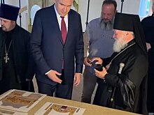 Евгений Солнцев посетил Свято-Троицкий собор в Бузулуке