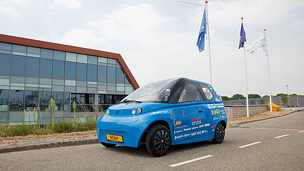 Сладкий и легкий: голландские студенты создали автомобиль из сахара и льна