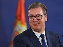 Вучич принес на брифинг подгузники для взрослых, объясняя необходимость перемен