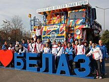 Как прошла тренировка по муайтай на 450-тонном «БелАЗе» (фото)