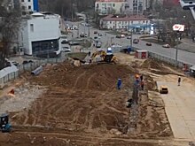 К новому этапу строительства метро приступили около ТЦ «Счастье»