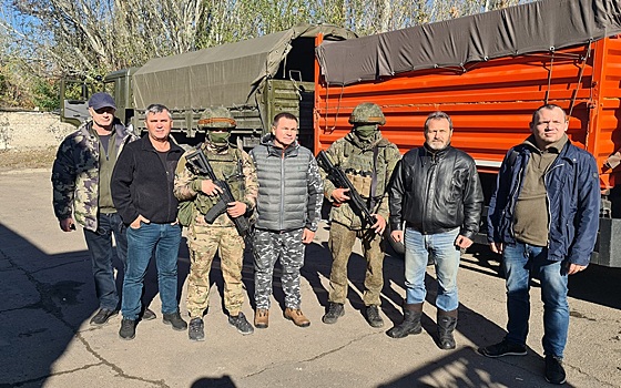 Депутаты Рязанской облдумы отвезли гуманитарный груз в зону СВО