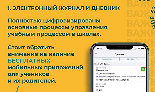 Система электронных журналов и дневников начала работать в Нижегородской области