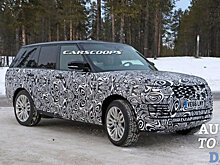Новый Range Rover Plug-In Hybrid испытывают среди снегов