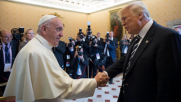 Трамп обсудил с папой Римским борьбу с терроризмом