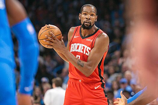 Евгений Малкин встретился с Кевином Дюрантом на матче НБА в Далласе