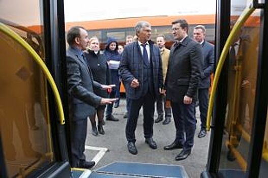 В Нижний Новгород прибыли 56 новых автобусов