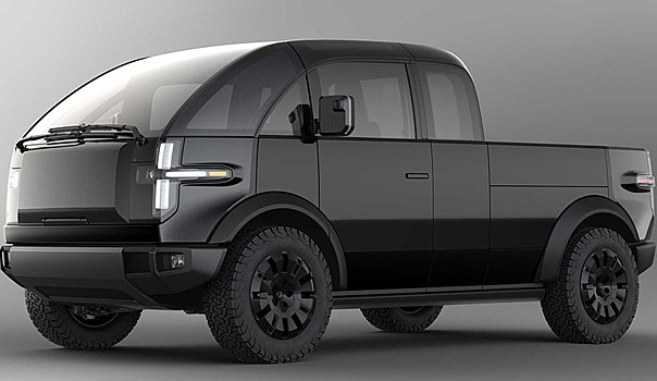 Американская компания Canoo представила новый бескапотный электропикап