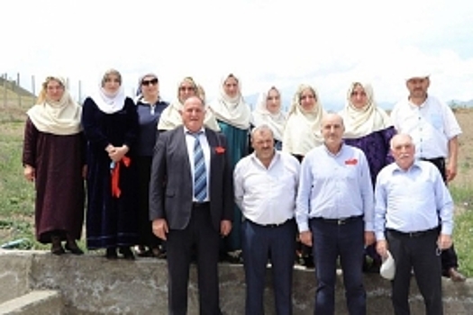 В селе Тидиб Шамильского района состоялось торжественное открытие водопровода