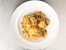 Рис с треской и цветной капустой