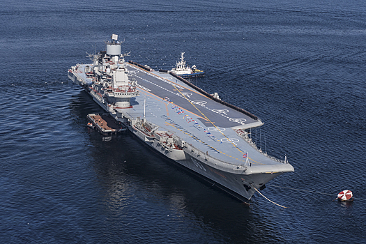 Единственный российский авианосец «Адмирал Кузнецов» законсервируют