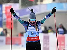 Виктория Сливко — победительница гонки преследования на третьем этапе Кубка Содружества