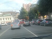 Сломанный светофор в центре Рязани восстановят в среду