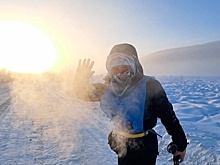 В Оймяконе прошел экстремальный марафон при температуре -55°С